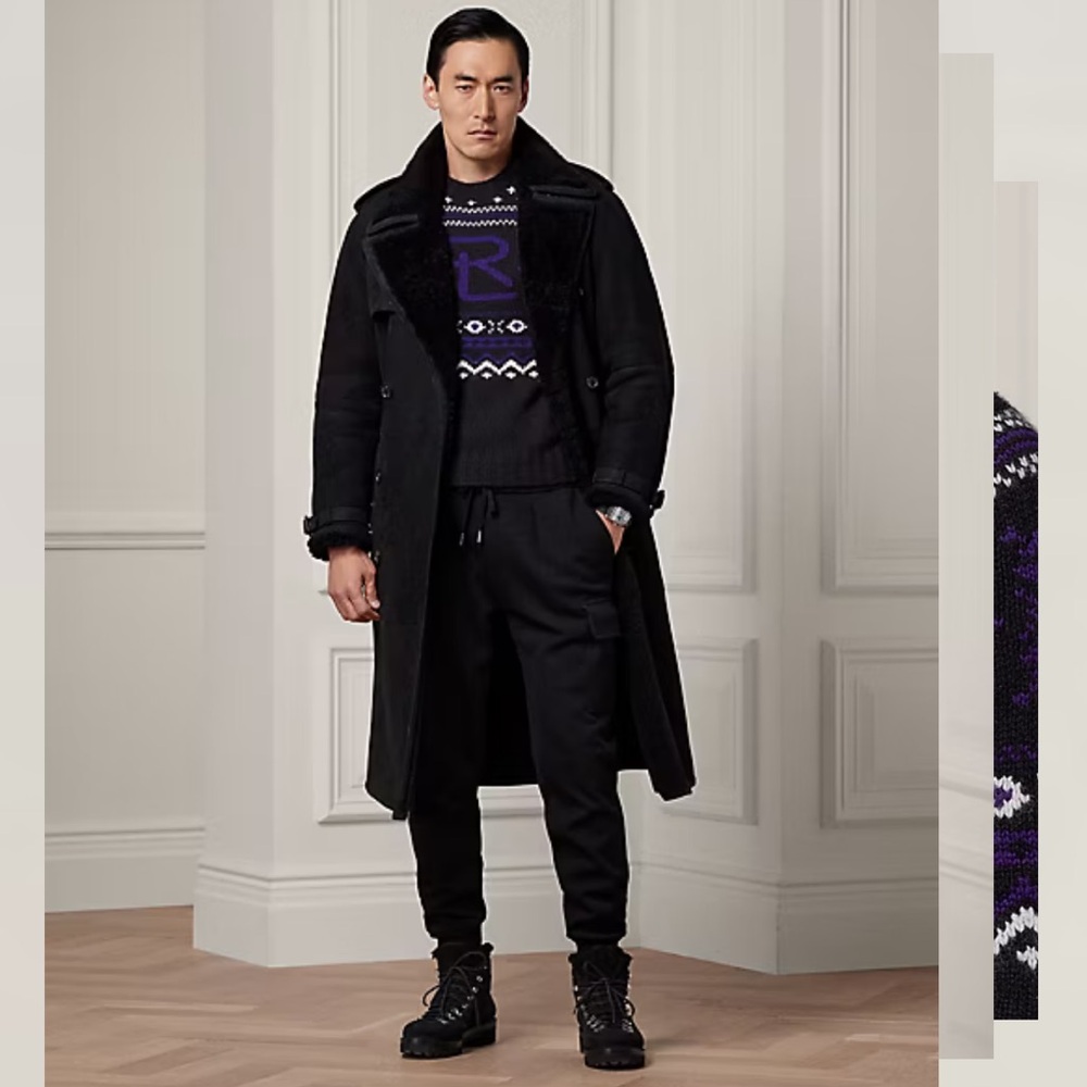 RALPH LAUREN Hand-Knit Cashmere Fair Isle Sweater - Picture 10 of 12